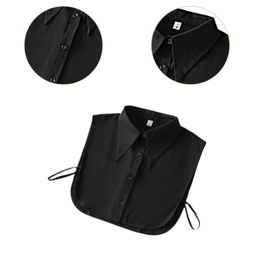 Cuello falso tipo chal desmontable para trajes de caballero 2