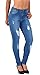 Produktbild ESRA Damen Jeans Jeanshose Damen Skinny High Waist Hochbund Stretch Hose bis Übergröße S700