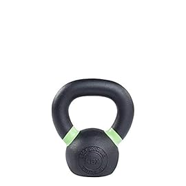 Body-Solid Single-Cast Gravity Casting Kettlebell (‎KBX4KG) with Kettles Grip Handle, Perfect Kettlebells for Weight Training and Core Workout, Cast Iron Kettle Bells for Men & Women, 4kg