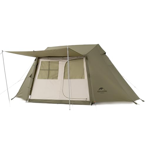 Naturehike Village 5㎡ Tenda Familiare Automatica Tenda a Tunnel da 2-4 Persone Tenda Pop-up Tenda...