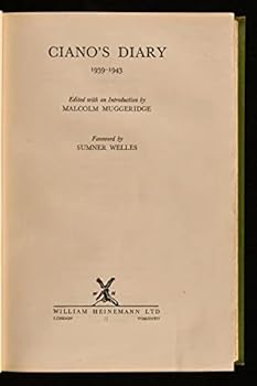Hardcover Ciano's diary 1939-1943 Book