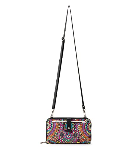 Image of Sakroots Smartphone Crossbody Purse - Women's Cellphone Bag & Wallet For Everyday - Convertible Wristlet With Zipper
