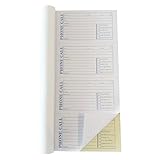 Roll Maven 5 Pack Phone Message Forms Book, Carbonless Duplicate, 2.75 x 5 Inches, 400 Sets per Book