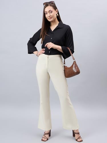 Image of Style Quotient Women Solid Regular Fit Shirt