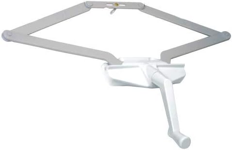 21-1/2 White Roto Gear Awning Window Operator