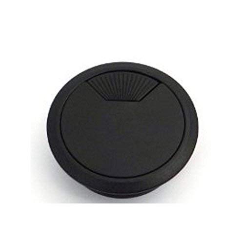 SO-TECH® 2 piezas Cable Plástico Glándula Cable Salida Ø 60 mm Negro