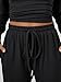 Trendy Queen Womens Lounge 2 Two Piece Sets Fall 2025 Outfits Clothes Fashion Sweatsuits Sweat Suit Tracksuit Travel Airport Trendy Clothing Winter Casual Workout Black L