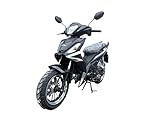 125CC 4 SPEED MOPED MOTORCYCLE STREET MOTORCYCLE BD125-9 (BLACK)