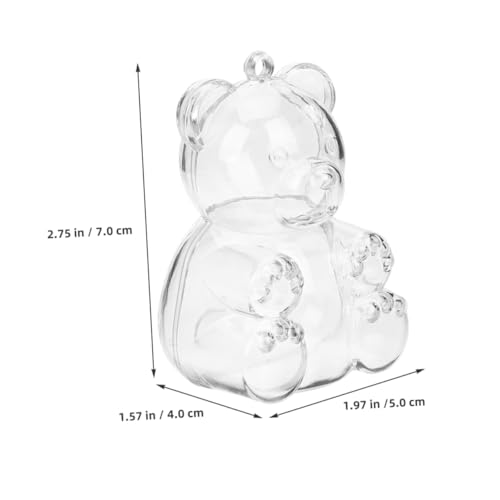 Boîtes à bonbons ours Healvian contenants dragées mariage x24