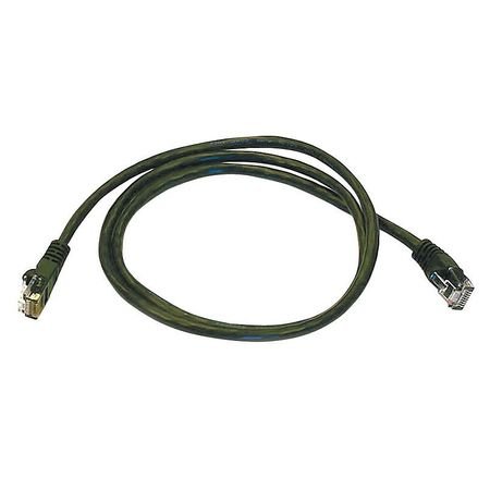 Cable Ethernet Cat 5e Negro 0.91 m miniatura 1