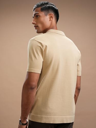 Image of Highlander Men's Polo Tshirt | Flat Knit | Regular Fit | Polo T-Shirt for Man