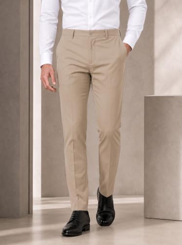 SaintX Store SaintX Men's Mid Rise Stretchable Formal Pants (Noble - Image 4