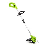 Greenworks 40V 12" Cordless String Trimmer, Automatic Feed | Adjustable Handle | Lightweight for for Home Yard, Lawn Edges, Driveway, & Garden Borders Maintenance, Tool Only