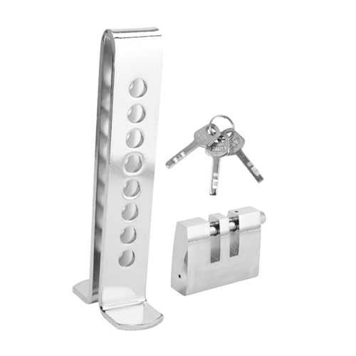 HOLIDYOYO Auto Theft Car Brake Lock Device Clutch Pedal Lock for Cars and Suvs Easy Install Spare Keys Included