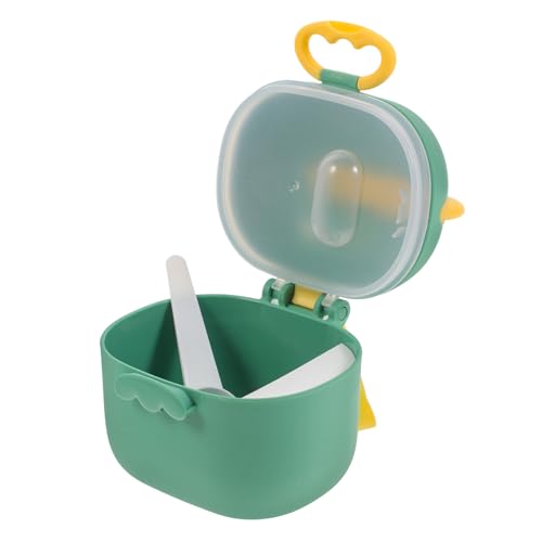 BELLIFFY Cute Design Portable Formula Dispenser 400ml Milk Powder Box for Travel