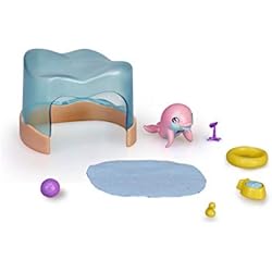 Mymy City - Bruno el delfín, Figura de Mascota articulada niñas de 3 a 8 años (Famosa 700015357)