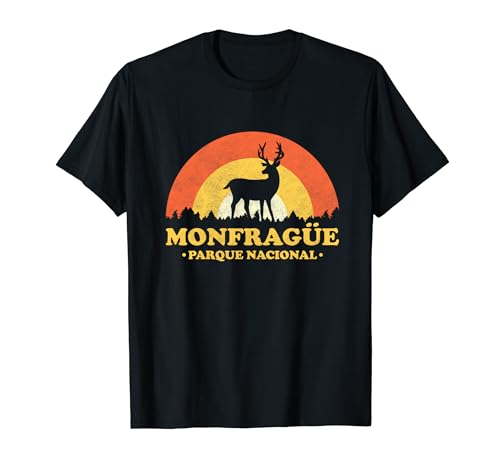 Monfragüe Parque Nacional España - Paraíso Natural Retro Camiseta
