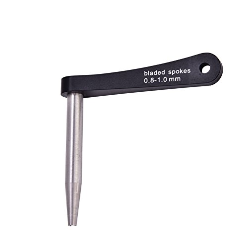 Herramienta de soporte de radios Qqmora compatible con llaves de pezón de 0,8-1,0 mm 5