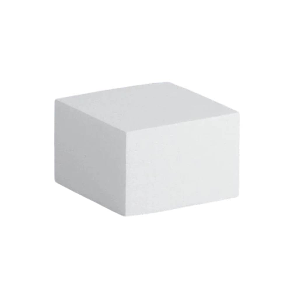Square Dummy Cake for Decoration, Fake Cake Dummies 4" x 4" for Christmas Wedding Supplies Birthday Decorating Display Pack of 2-image-48