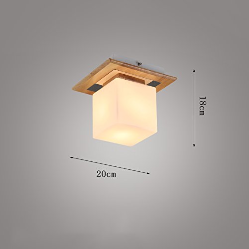 Techo luz luces de madera maciza y lámpara duradera con diseño de creatividad 3