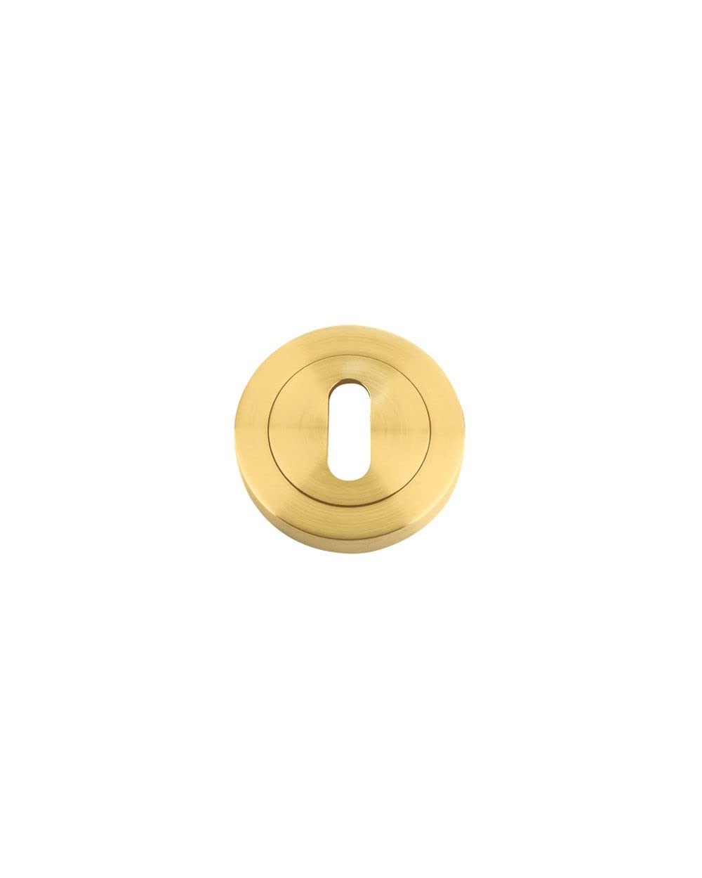 Escutcheon Standard Profile (50mm Dia.) Satin Brass