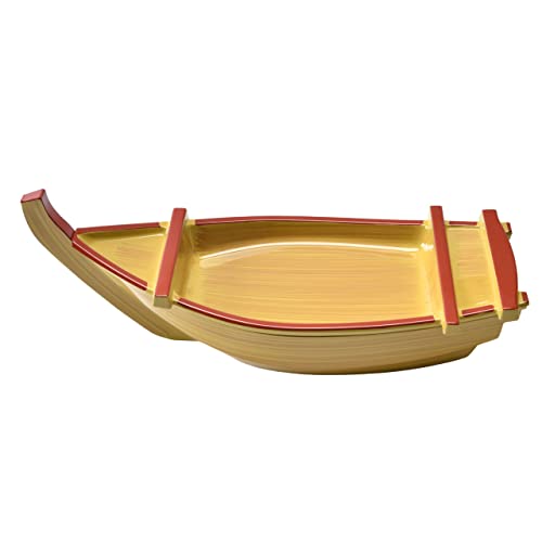 ?????? Moriki Echizen Boat for 1 Person, White Wood Body, Snoko [13.8 x 5.4 x 5.0 inches (35 x 13.8 x 12.8 cm)], ABS Resin (7-699-2), Restaurant, Ryokan, Japanese Tableware, Commercial Use