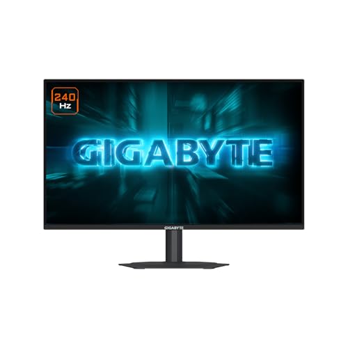 Image of GIGABYTE G25F2A 24.5-Inch FHD IPS Gaming Monitor, 240Hz, 1ms, AMD FreeSync Premium, HDR Ready, Ergonomic Stand, Eye-Safe Gaming Display