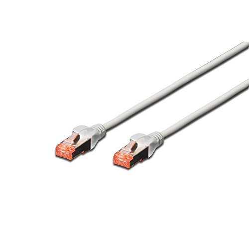 DIGITUS LAN Kabel Cat 6 2 m S/FTP Geschirmt Grau