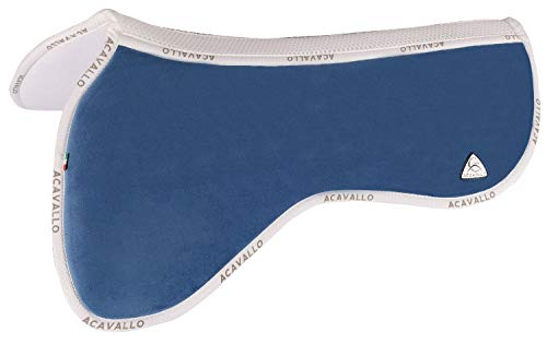 ACAVALLO Protector de espinas sin espuma viscoelástica (M, negro)