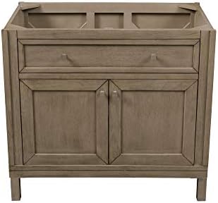 James Martin Chicago 36". Single Bathroom Vanity (Top Not Included)