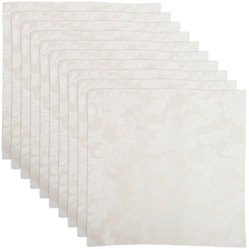 Servilletas de tela lavables beige GALPADA para una mesa elegante y sin arrugas 2