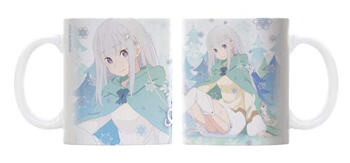 コスパ Re:ゼロから始める異世界生活 エミリア & パック フルカラーマグカップ 約H9.5×φ8cm