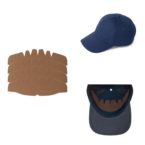 Image of Shapers Image 4 Count Baseball Crown Shaper Inserts for Fitted Caps Snapback Hats, Washable Reusable Liners