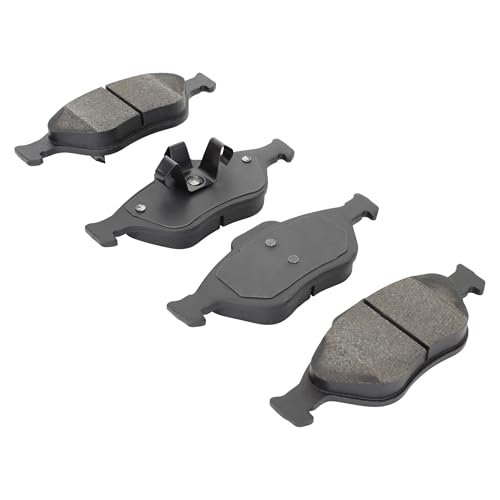 Image of QUALITY-BUILT Front Semi-Metallic Brake Pads, Premium 1001-1175M, Compatible with 2004-2013 Ford (EcoSport, Fiesta)
