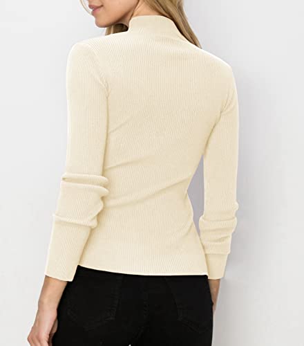 ALWAYS Women's Lightweight Sweaters - Long Sleeve Basic Casual Knit Fashion Sweater4