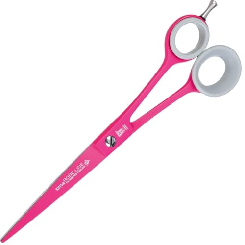 Roseline 88080-M Ciseaux de toilettage pour chien Rose 21 cm