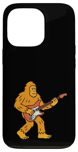 Bigfoot エレキギターギタリストバンド - Sasquatch スマホケース iPhone 13 Pro 用