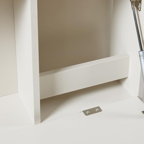 Scrivania Ribaltabile Rautalampi Da Parete - Beige [En.Casa] - 9