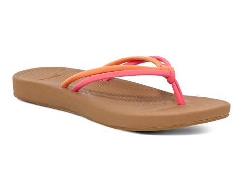 Image of Sanuk Womens Cosmic Sands | Water Resistant Flip Flops for Women | EVA Footbed With Arch Support | Women's Beach Sandals