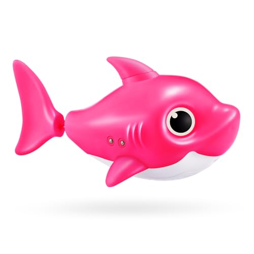 Robo Alive Junior Baby Shark New Silicon Fins Version Swimming Mini Baby Shark (3 Pack) by ZURU