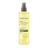 Aveeno Daily Moisturizing Body Oil Mist with Oat Oil and Jojoba Oil for Rough, Dry, Sensitive Skin, Nourishing Body Spray for Smoother, More Even Skin, Paraben- & Silicone-Free, 6.7 fl. oz