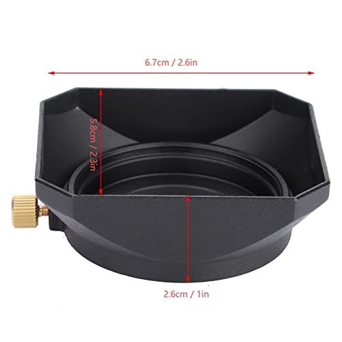 Sombrilla para lente Acouto de 40,5 mm para videocámara digital, cámara de video y filtro de lente, accesorio portátil para protección de lente miniatura 4