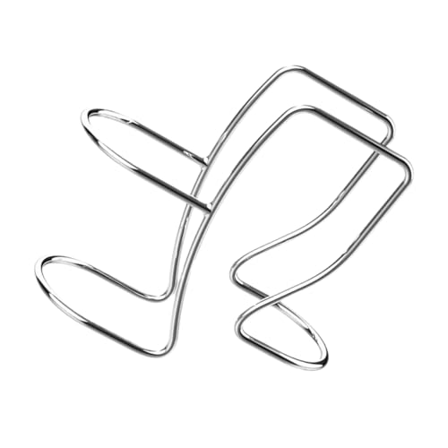 BEBEMOKO 洗濯機の排水ホースホルダー 属製 サポート具 ステンレス製 錆びにくい 取り付け簡単 ユニバーサル対応 家用 業務用