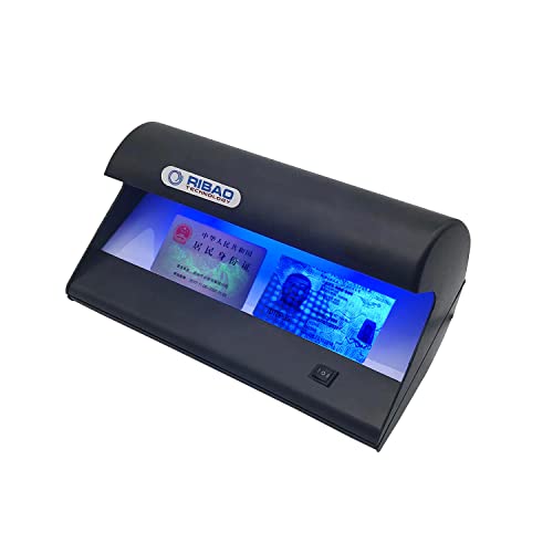 Ribao Sld-16 Bill Detector With Uv And Watermark Counterfeit Detection, Money Checker, Id Card/Passport Identification And Verification, Business And Office Use #TOP4