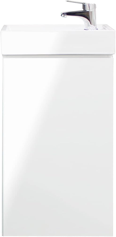 Amazon | アサヒ衛陶 トイレ手洗器 セット 小型 キャビネット