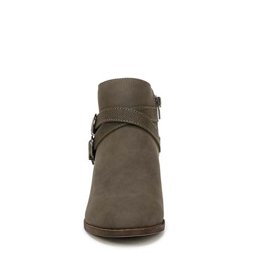 Life Stride Womens Blaire Block Heel Ankle Bootie Dark Grey 9 M2