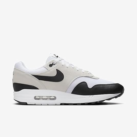 Essential Air Max 1 - White, Black, Summit White by Nike
