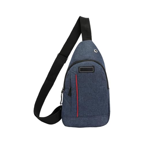 Mini Chest Bag for Men Women, Lightweight Crossbody Phone Bag, Messenger Bag for Travel Running Commute