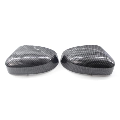 Couvercle de rétroviseur de recul Focus MK2 MK3 noir brillant carbone