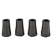 Vektenxi Bouts en caoutchouc de rechange 4pcs finissent pour le bâton de randonnée bâtons de trekking 4cm de pratique et populaires